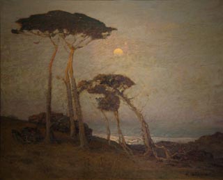 Moonlight in Monterey William Ritschel