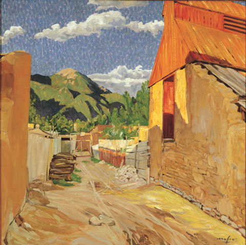 Walter Ufer, Evening Rays, c1923 Taos Art Museum at Fechin House, Taos, NM