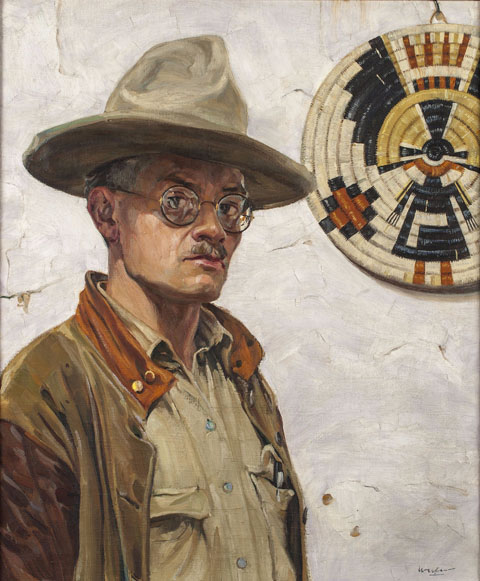 Walter Uffer, Self Portrait, 1920 National Academy of Design, New York, NY