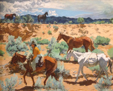 Walter Ufer, The Southwest, c1930 Desert Caballeros Western Museum, Wickenburg, AZ