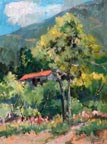 Florence Upson Young Cabin in the Foothills Thumbnail