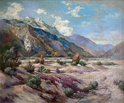 Frances Upson Young, The Edge of the Desert, Mount San Jacinto near Palm Springs, California