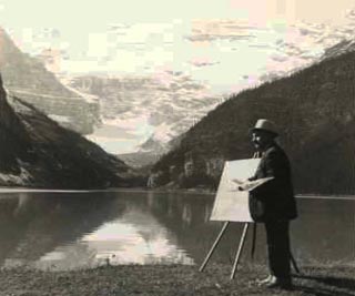 Andreas Roth at Lake Louise Bamff National Park Alberta