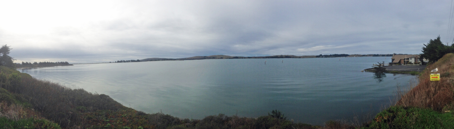 Bodega Bay Inner Bay during King Tide
