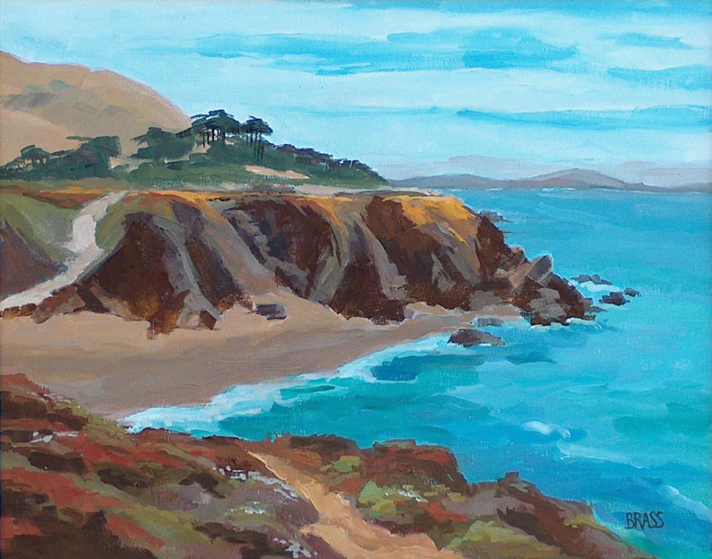 Florence Brass Coast near Bodega Bay