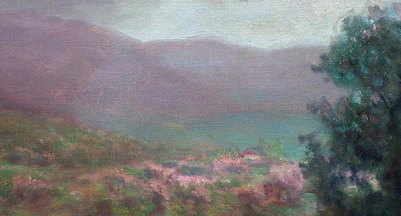 Carl Dahlgren California Vista closeup
