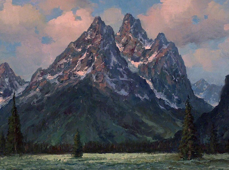 Alex Dzigurski II Grand Teton Meadow Closeup