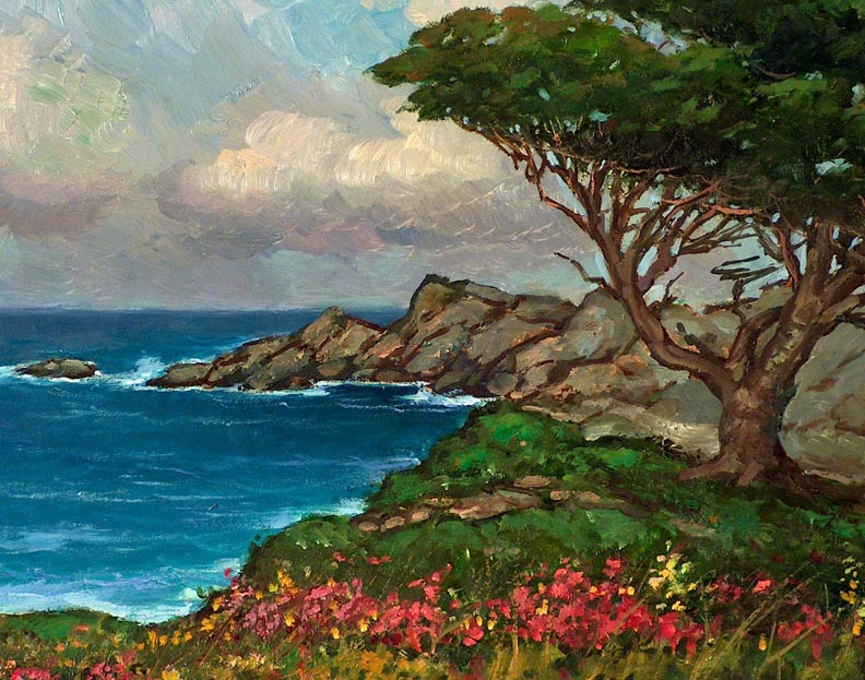 Alex Dzigurski II Point Lobos Springtime Closeup