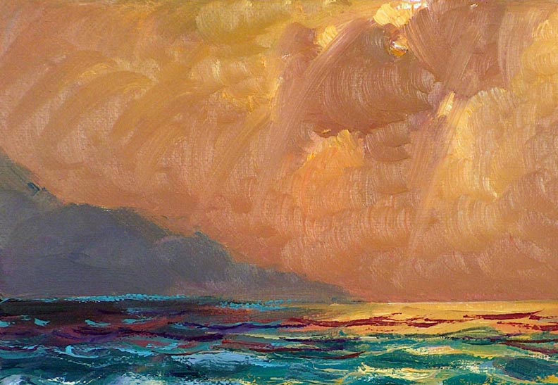 Alex Dzigurski II Sunset Glow Closeup