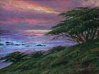 Alex Dzigurski II Sunset Fire Pt Lobos