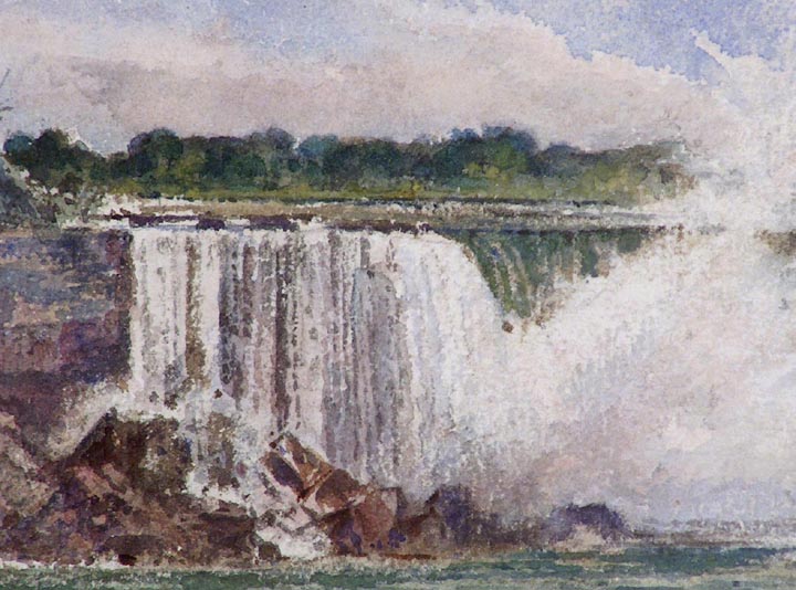 Hugo Anton Fisher Niagra Falls Closeup
