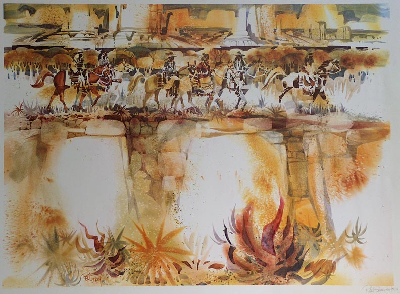 Robert Gray, Tribal Mix, Vintage Print