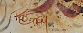 Robert Gray, Tribal Mix, Vintage Print / signature and print number