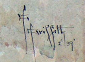 Grace Allison Griffith Landscape at Twilight Signature