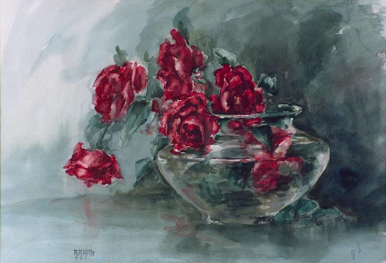 Anna Althea Hills Red Roses