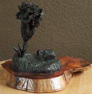 Kathi Hilton Bronze Palm