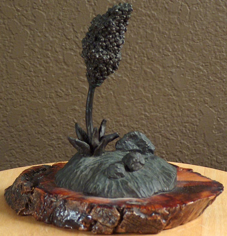 Kathi Hilton Bronze Yucca
