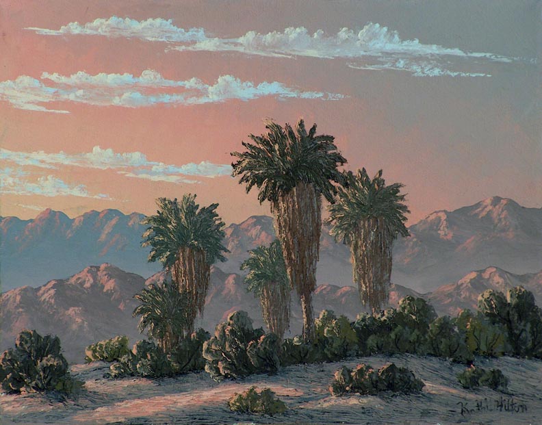 Kathi Hilton Dawn in the Palms