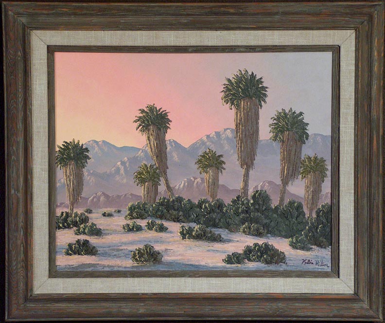 Kathi Hilton Enchanted Oasis with Frame