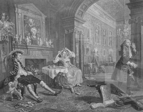 William Hogarth the Tete a Tete