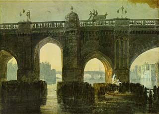 London Bridge JMW Turner