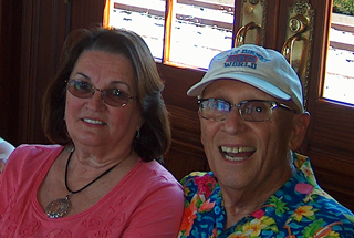Joe and Janet Cosgrove aboud Lilly Belle