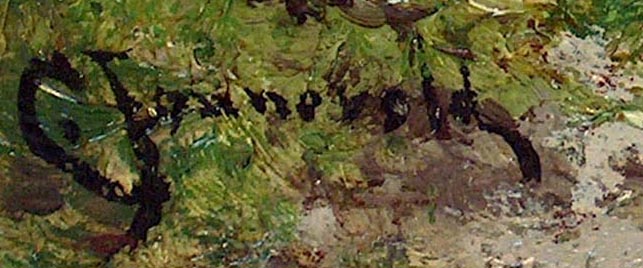 Carl Henrik Jonnevold A Verdant Landscape Signature
