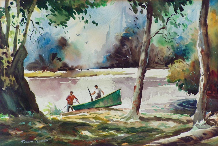 Robert Landry Commencing the Hunt