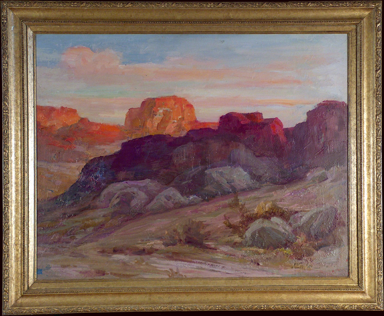 Emilio Lanzi Sunset Shadows with Frame