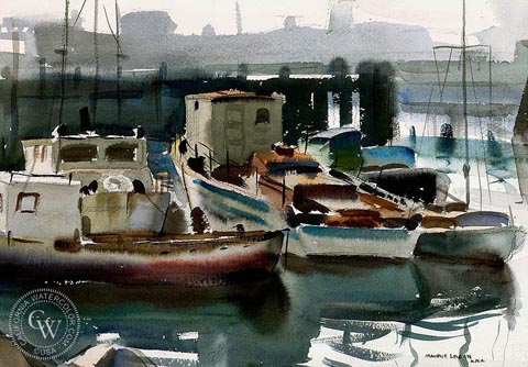Maurice Logan Boats in Harbor