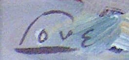 Ralph Love Near the Salton Sea Signature