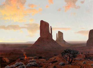 James Swinnerton Monument Valley