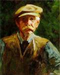 Jean Mannheim Self Portrait
