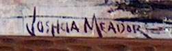 Joshua Meador Cliff Shapes Signature
