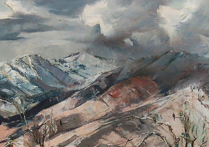 Joshua Meador Cloud Patterns Closeup