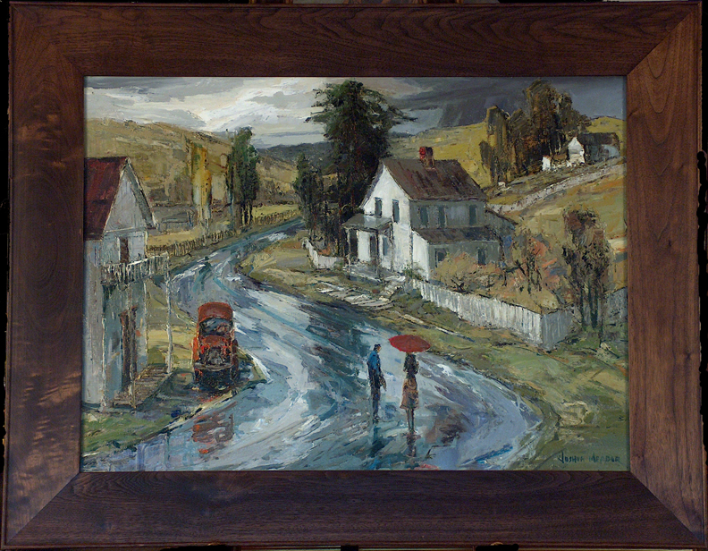 Joshua Meador Rainy Day with Frame