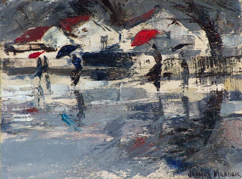 Joshua Meador Rainy Windy Day