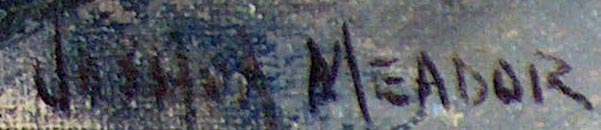 Joshua Meador Rainy Windy Day Signature