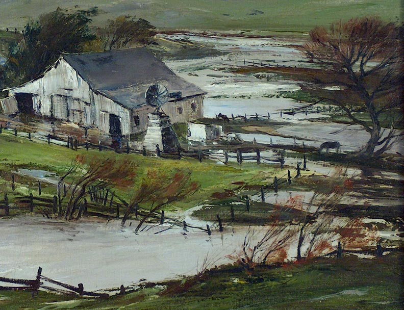Joshua Meador Spring Rain Closeup
