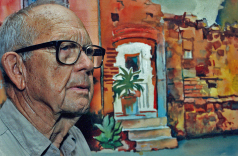 Milford Zornes Photo  Color