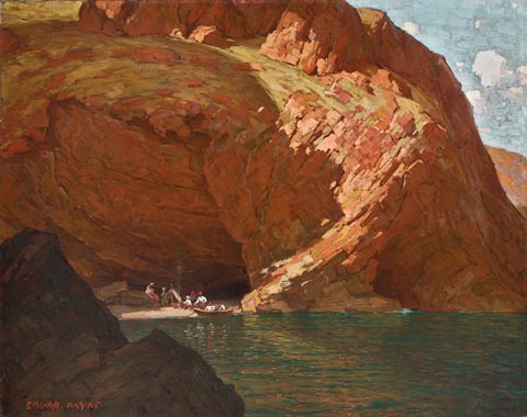 Edgar Payne Rendezvous Santa Cruz Island Channel Islands off Santa Barbara