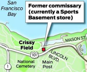 Map of the Presidio