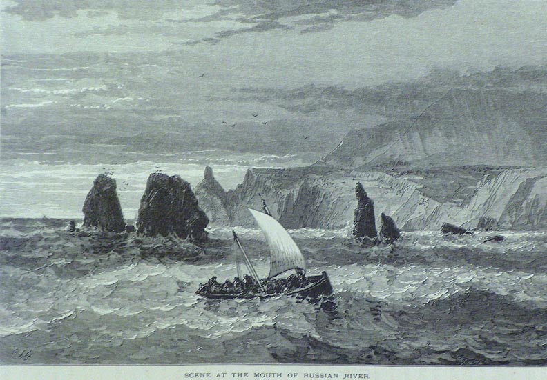 Robert Swain Gifford Scene at the Mouth of the Russian River