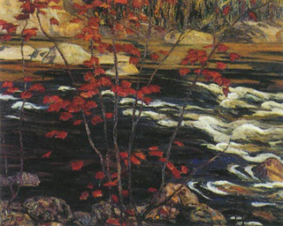 Red Maple A Y Jackson 1914