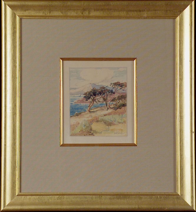 Francis Davis Schwartz SF Bay Sailing with Frame