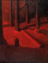 Svend Svendsen Winter Firelight
