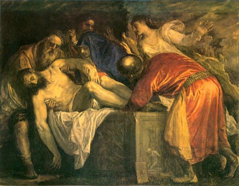 Titian The Entombment of Christ