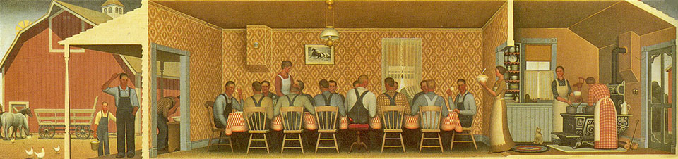 Grant Wood Dinner for Thrashers