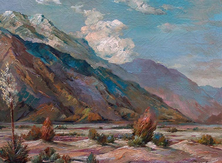 Florence Upson Young The Edge of the Desert Closeup