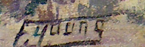 Florence Young Half Dome Yosemite Signature